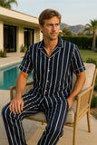 MEN Rayas Long Set PJ