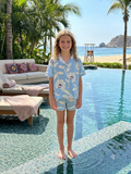 Girl Hawaii Short Set