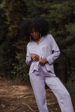 Lavander Long Set Pijama