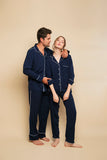 MEN Classic Navy Long Set Pijama